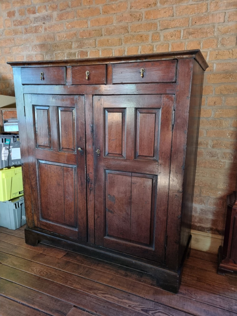 rare 18thc small welsh cardiganshire hanging cupboard