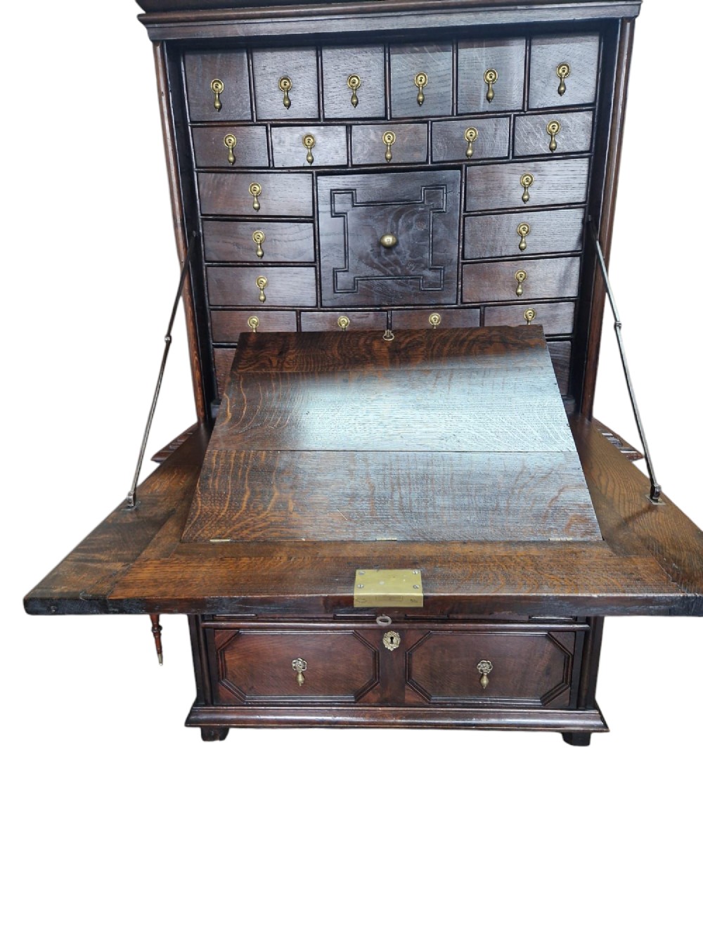 l17thc small english oak escritoire c1690