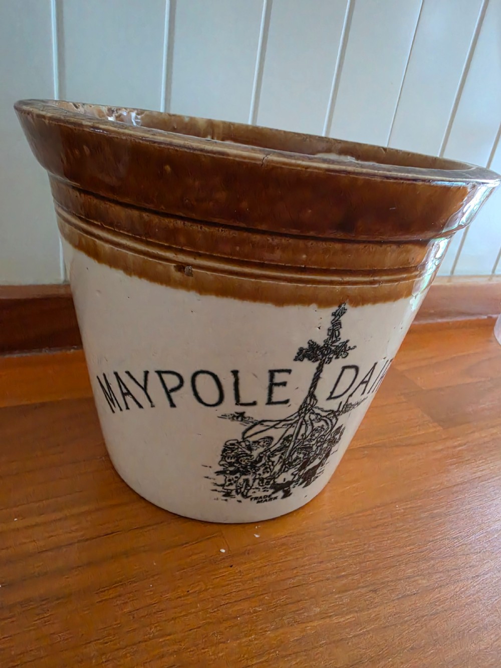 a perfect maypole dairy jug c1880